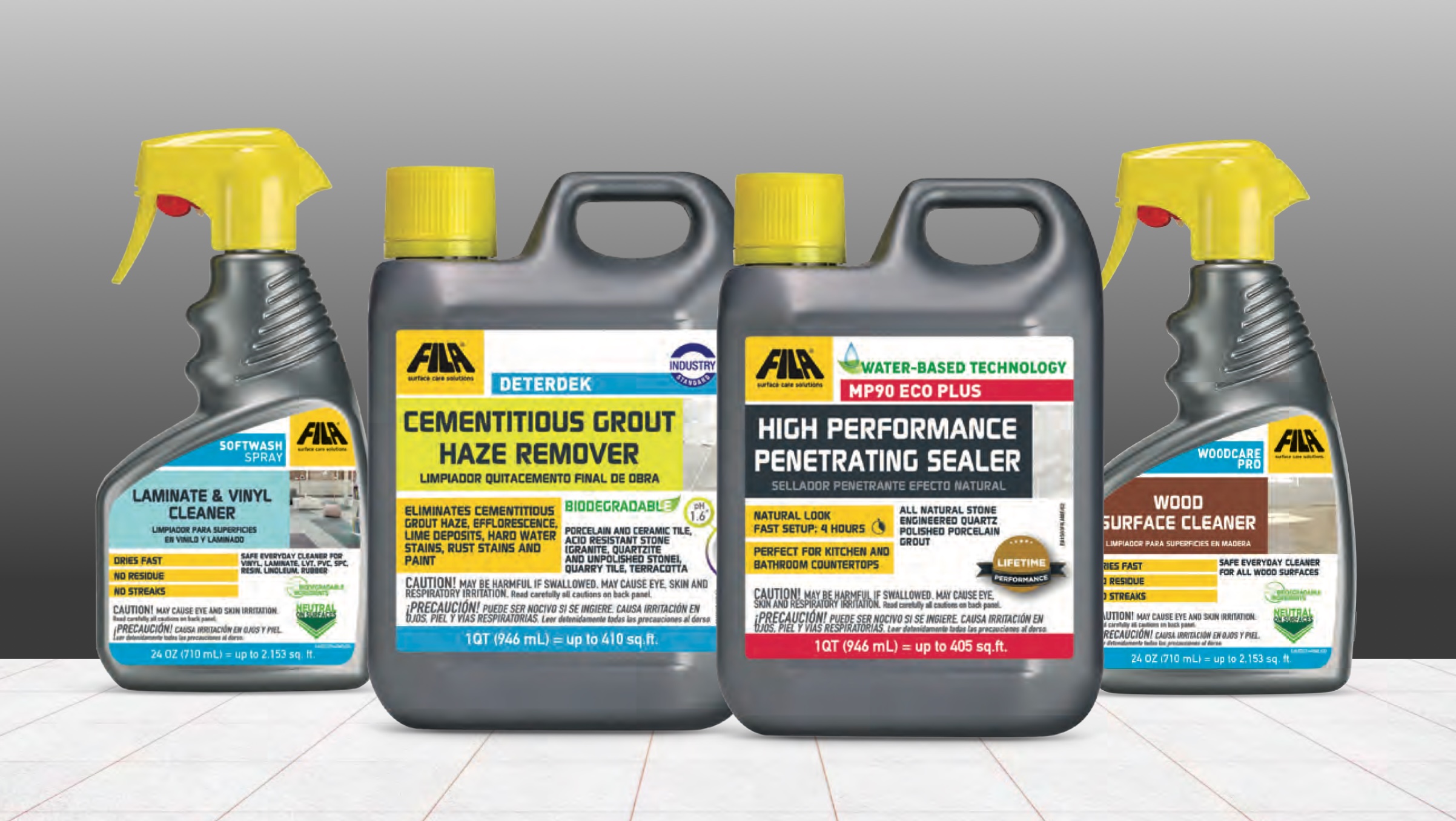 FILA:  Stone Cleaner and Sealers